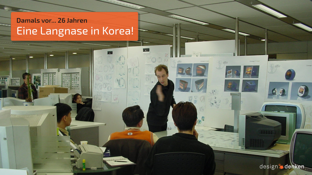 Damals vor ... Eine Langnase in Korea!